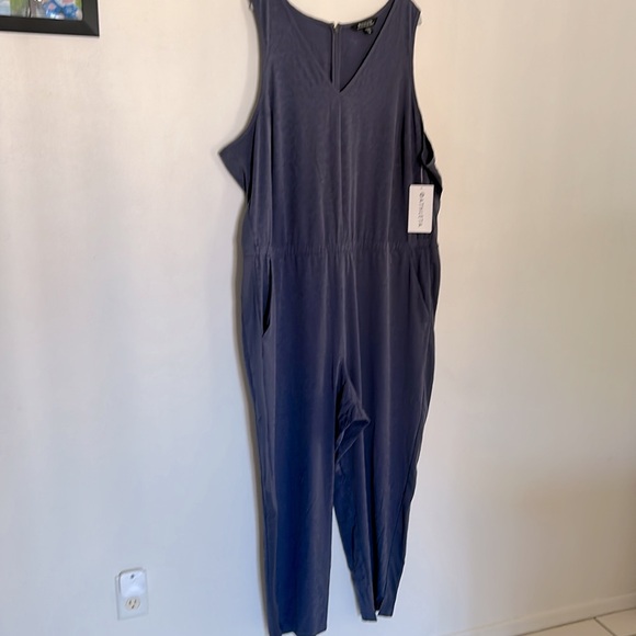 NWT Athleta Brooklyn Textured Jumpsuit - Picture 3 of 7